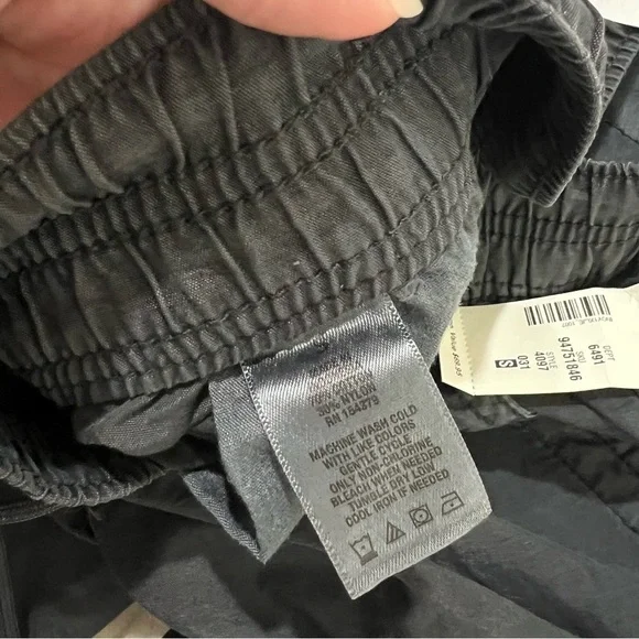 Aeropostale Mens Small Active Utility Cargo Pants Joggers Elastic Waist Black - Picture 9 of 10